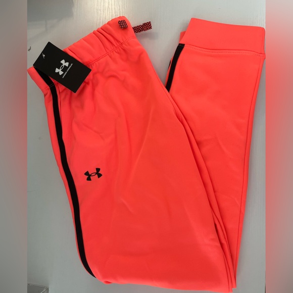Under Armor Fleece Pant Color: Highlighter Pink - Picture 3 of 4